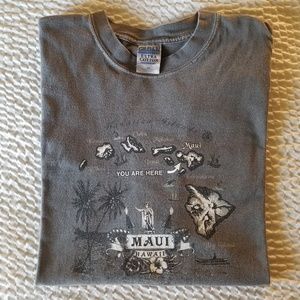Men's "You Are Here" Maui Souvenir Shirt
